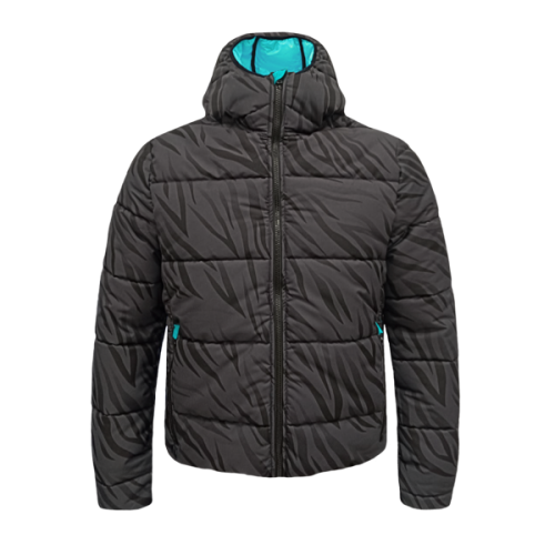 PIUMINO HUSKY ZEBRATO ANTRACITE